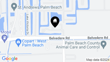 Map of 1055 Golden Lakes Boulevard 222, West Palm Beach FL, 33411