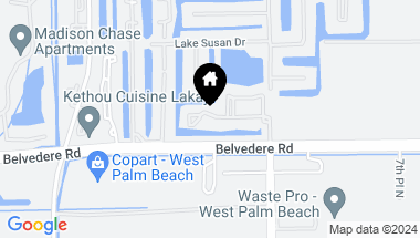 Map of 1161 Golden Lakes Boulevard 1324, West Palm Beach FL, 33411