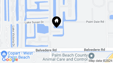 Map of 101 Lake Olive Drive, West Palm Beach FL, 33411