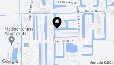 Map of 163 Lake Rebecca Drive, West Palm Beach FL, 33411