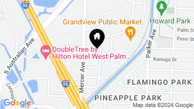 Map of 1205 Longwood Street, West Palm Beach FL, 33401