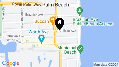 Map of 170 Chilean Avenue 5a, Palm Beach FL, 33480