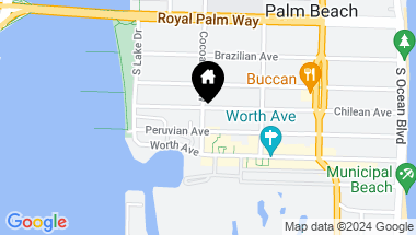Map of 354 Chilean Avenue 6f, Palm Beach FL, 33480