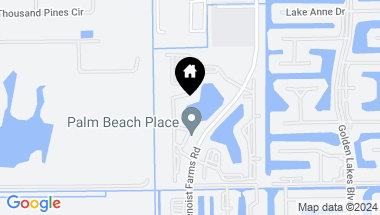 Map of 1440 Windorah Way C, West Palm Beach FL, 33411