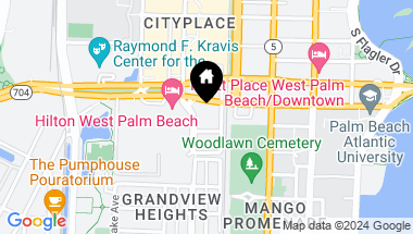 Map of 550 Okeechobee Boulevard 114, West Palm Beach FL, 33401
