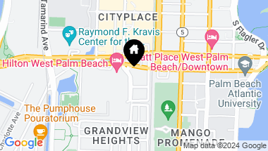 Map of 550 Okeechobee Blvd 118, West Palm Beach FL, 33401