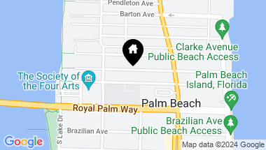 Map of 318 Seaspray Avenue, Palm Beach FL, 33480