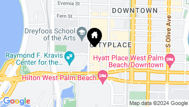 Map of 720 S Sapodilla Avenue 512, West Palm Beach FL, 33401