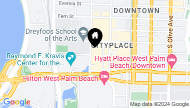 Map of 630 S Sapodilla Avenue 308, West Palm Beach FL, 33401