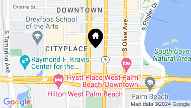 Map of 480 Hibiscus Street 631, West Palm Beach FL, 33401