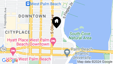 Map of 525 S Flagler Drive 9 C & D, West Palm Beach FL, 33401