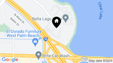Map of 641 Executive Center Drive #107, West Palm Beach FL, 33401