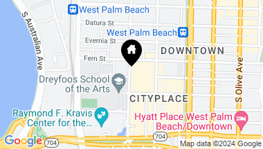 Map of 560 S Sapodilla Avenue 101, West Palm Beach FL, 33401