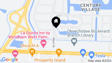Map of 204 Wellington F, West Palm Beach FL, 33417