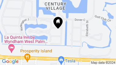 Map of 233 Andover I, West Palm Beach FL, 33417
