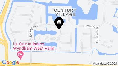 Map of 304 Wellington F, West Palm Beach FL, 33417
