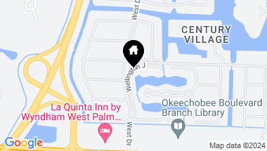 Map of 467 Wellington J, West Palm Beach FL, 33417
