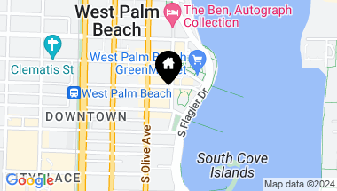 Map of 201 S Narcissus Avenue Commercial #1, West Palm Beach FL, 33401