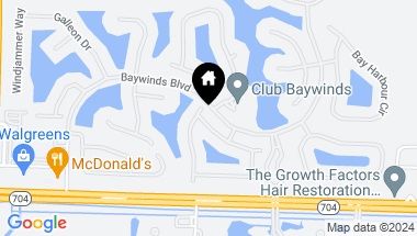Map of 9449 Bridgeport Drive, West Palm Beach FL, 33411