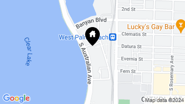 Map of 300 S Australian Ave , 1507, West Palm Beach FL, 33401