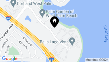 Map of 500 Executive Center Dr 2J, West Palm Beach FL, 33401