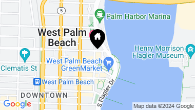 Map of 101 N Clematis St # 407, West Palm Beach FL, 33401