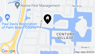 Map of 29 Kent B, West Palm Beach FL, 33417
