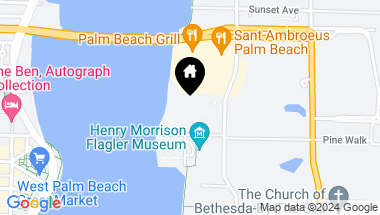 Map of 44 Cocoanut Row 514a, Palm Beach FL, 33480
