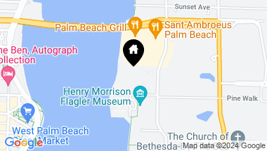 Map of 44 Cocoanut Row 507a, Palm Beach FL, 33480