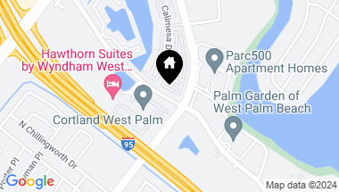 Map of 470 Executive Center Dr 2M, West Palm Beach FL, 33401