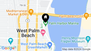 Map of 400 N Flagler Drive 1903 &1904, West Palm Beach FL, 33401