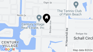 Map of 105 Waltham E 105, West Palm Beach FL, 33417