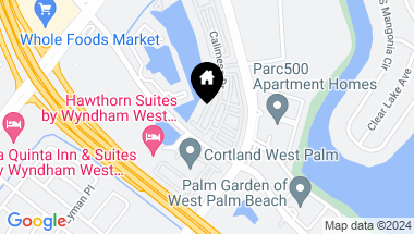 Map of 510 Pacific Grove Drive 3, West Palm Beach FL, 33401