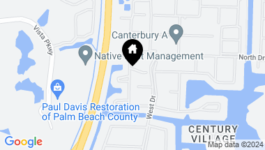 Map of 228 Northampton L 228, West Palm Beach FL, 33417