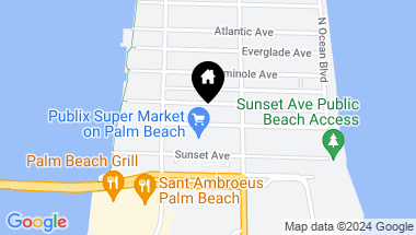 Map of 235 Sunrise Avenue 2241, Palm Beach FL, 33480
