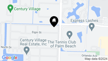 Map of 251 Norwich K, West Palm Beach FL, 33417