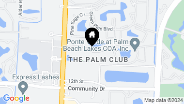 Map of 1401 Village Boulevard 2316, West Palm Beach FL, 33409