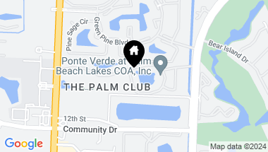 Map of 1401 Village Boulevard 415, West Palm Beach FL, 33409