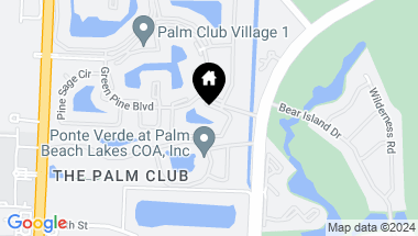 Map of 1115 Green Pine Boulevard B1, West Palm Beach FL, 33409