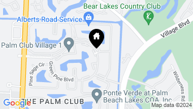 Map of 1103 Green Pine Boulevard H2, West Palm Beach FL, 33409