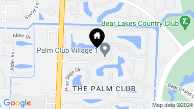 Map of 1002 Green Pine Boulevard A2, West Palm Beach FL, 33409