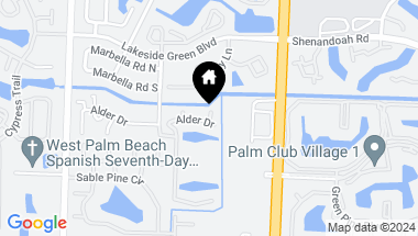 Map of 3715 Savoy Lane I, West Palm Beach FL, 33417