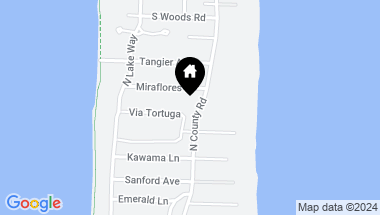 Map of 205 Via Tortuga, Palm Beach FL, 33480
