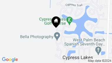 Map of 3539 Amalfi Drive, West Palm Beach FL, 33417