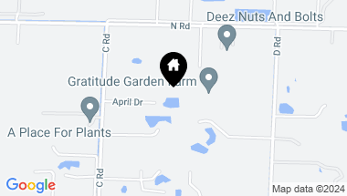 Map of 14803 April Drive, Loxahatchee Groves FL, 33470