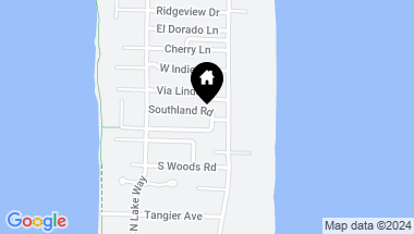 Map of 216 Southland Road, Palm Beach FL, 33480
