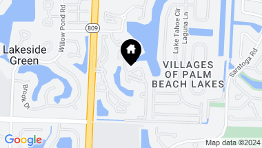 Map of 4200 San Marino Boulevard 302, West Palm Beach FL, 33409