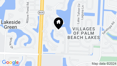 Map of 4271 San Marino Boulevard 201, West Palm Beach FL, 33409