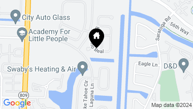 Map of 3060 El Camino Real, West Palm Beach FL, 33409