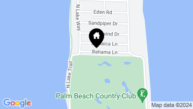 Map of 250 Bahama Lane, Palm Beach FL, 33480